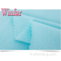 Tissu en coton polyester Spandex Jersey T / C simple